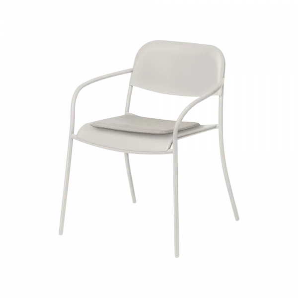 Sitzkissen YUA für Stuhl Melange Gray 39 x 34 cm Blomus