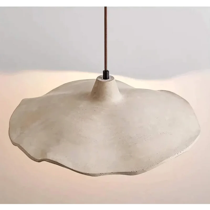 Minimalist Resin Pendant Light | Organic Textured | CLKOPC02