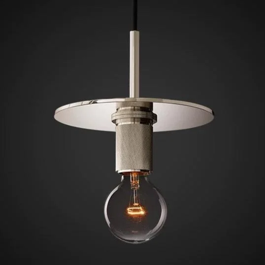 Modern Brass Disc Pendant Light | CLCZIFT3