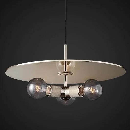 Modern Brass Disc Pendant Light | CLCZIFT3