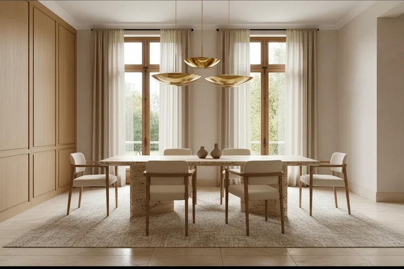Brass Saucer Pendant | CLH7100