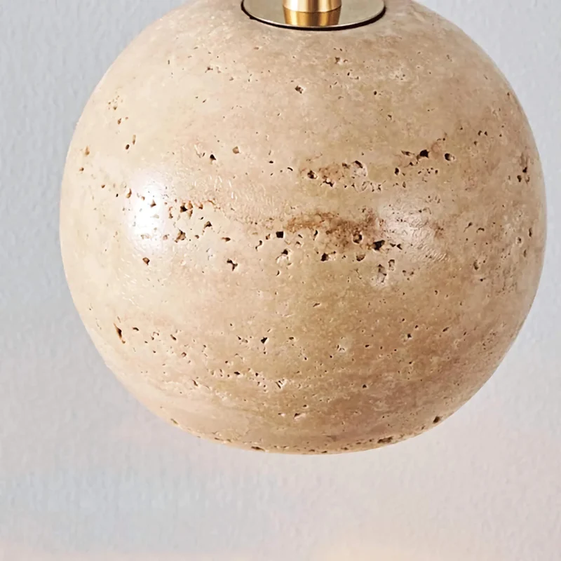 Travertine Globe Pendant | CL8870022