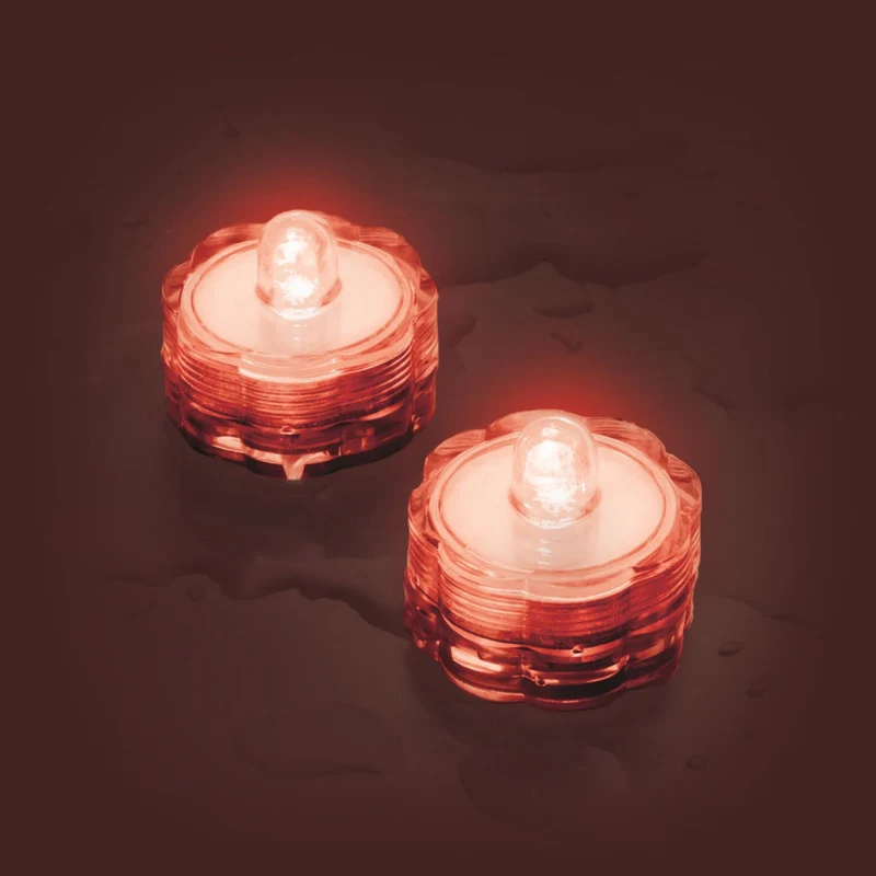 LED Teelicht 2er Set, wasserdicht