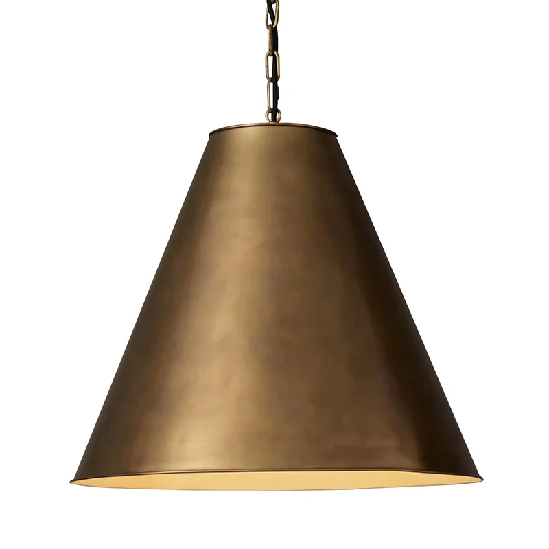 Brass Cone Pendant | Patinated | CLKS0A2