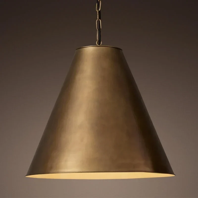 Brass Cone Pendant | Patinated | CLKS0A2