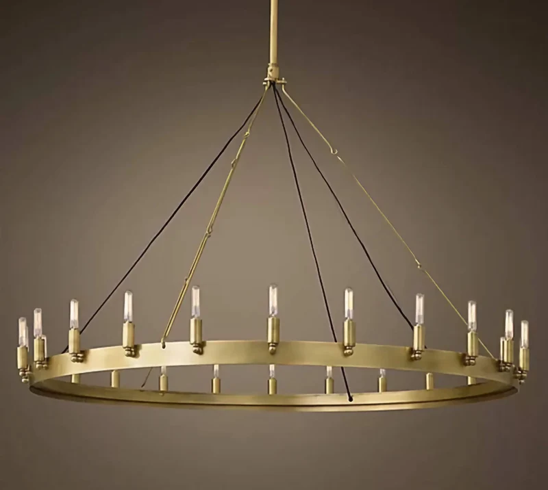 Candelabra Ring Chandelier | Gold | CLGHTSD97G