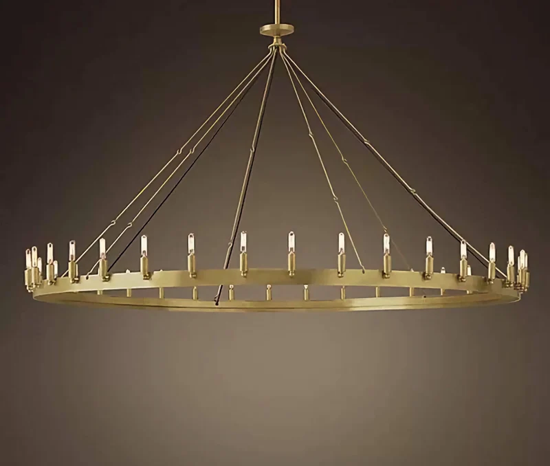 Candelabra Ring Chandelier | Gold | CLGHTSD97G