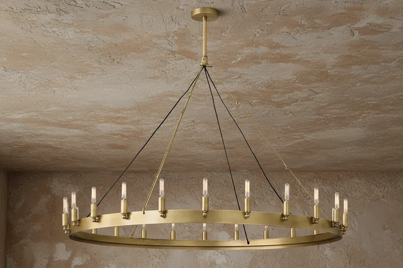 Candelabra Ring Chandelier | Gold | CLGHTSD97G
