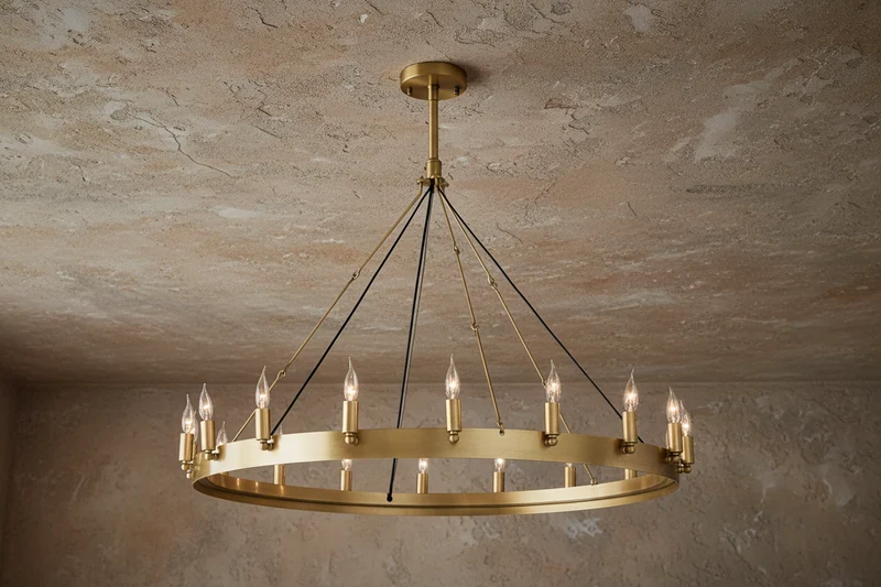 Candelabra Ring Chandelier | Gold | CLGHTSD97G