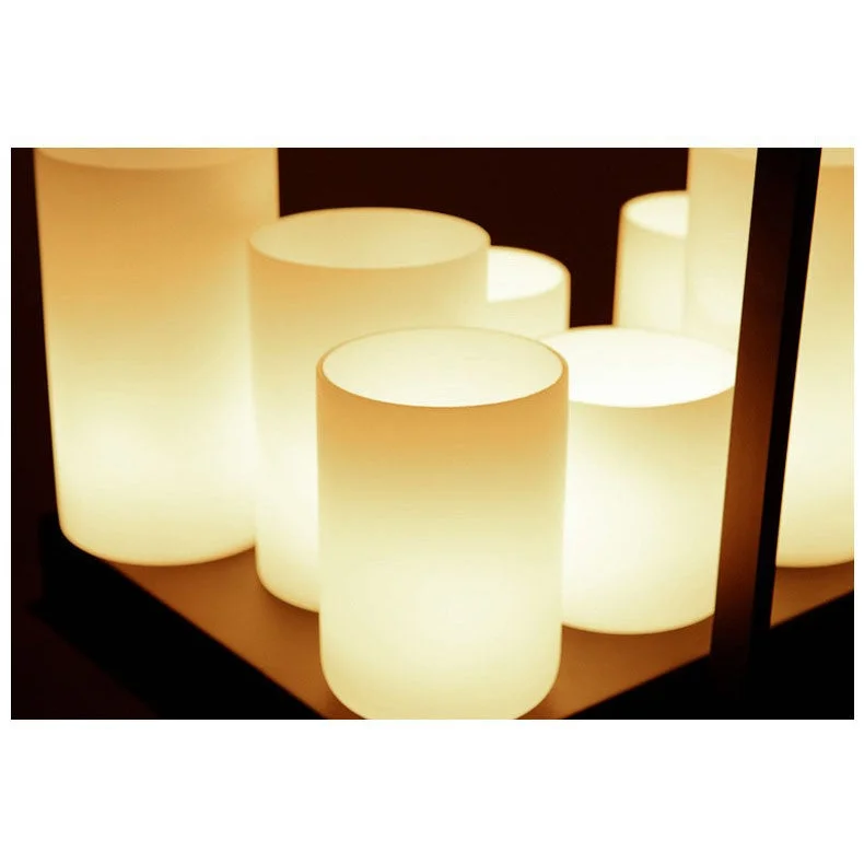 Candle Chandelier | Black Stainless Steel | CLMCC