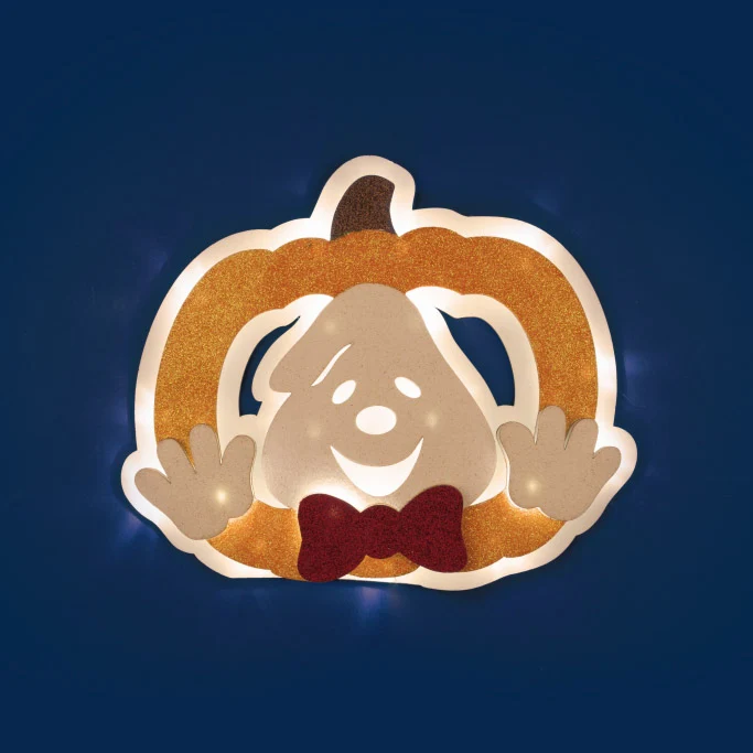 LED Laterne Halloween Gespenst