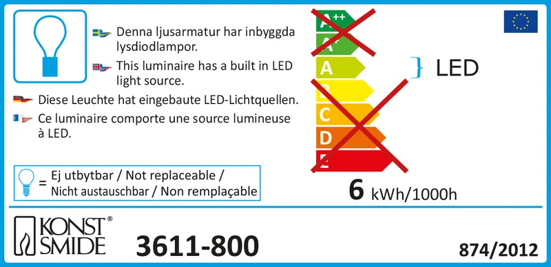 Konstsmide LED-Lichterkette, bernsteinfarben