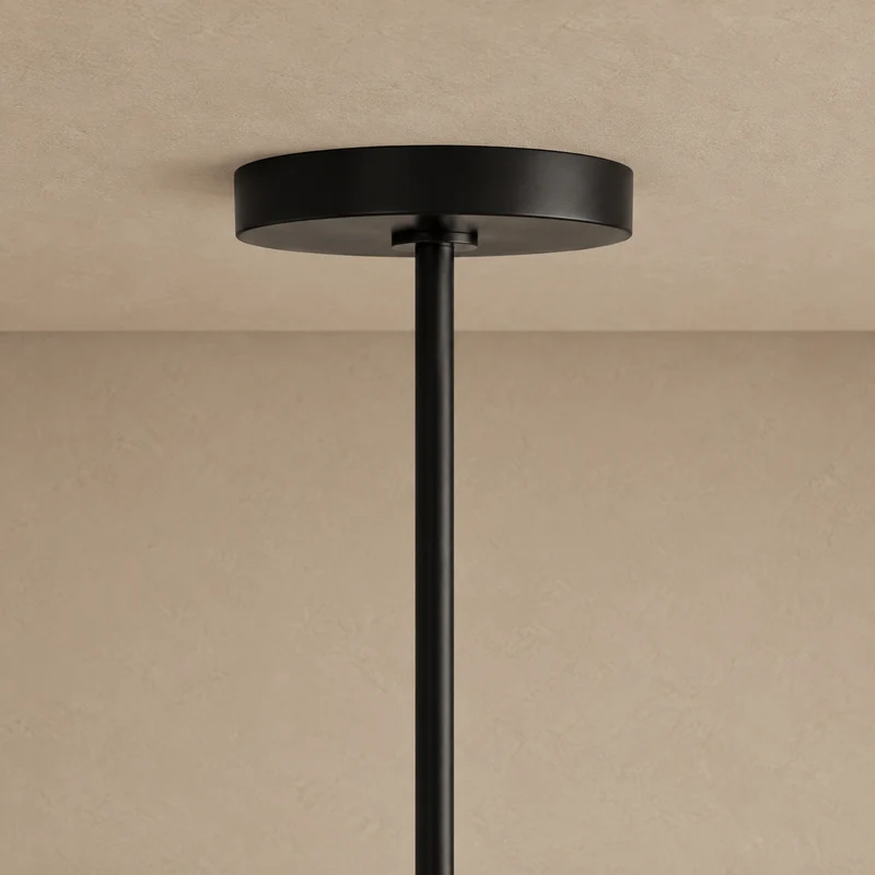 Sillam Seeded Glass Bubble Pendant Chandelier | Black | CLBUB069BK