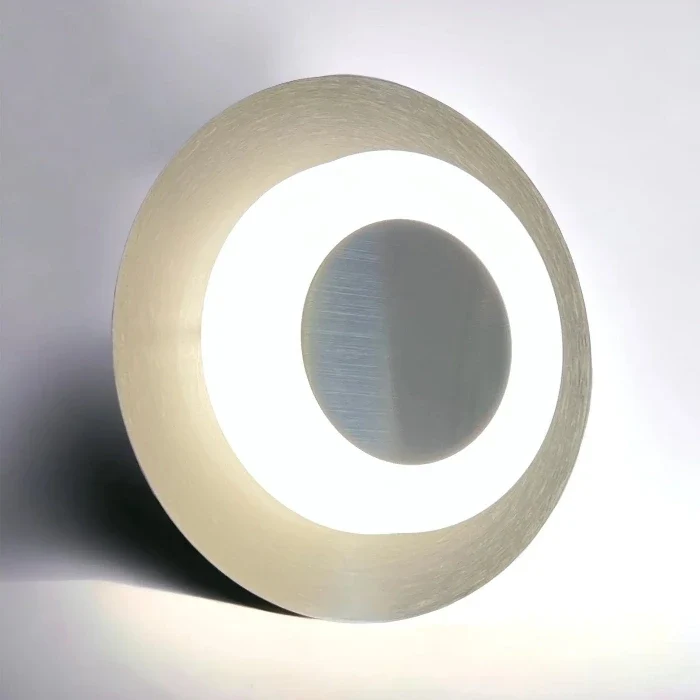 Kleine runde LED Wandlampe & Deckenlampe – Kreisform, dimmbar