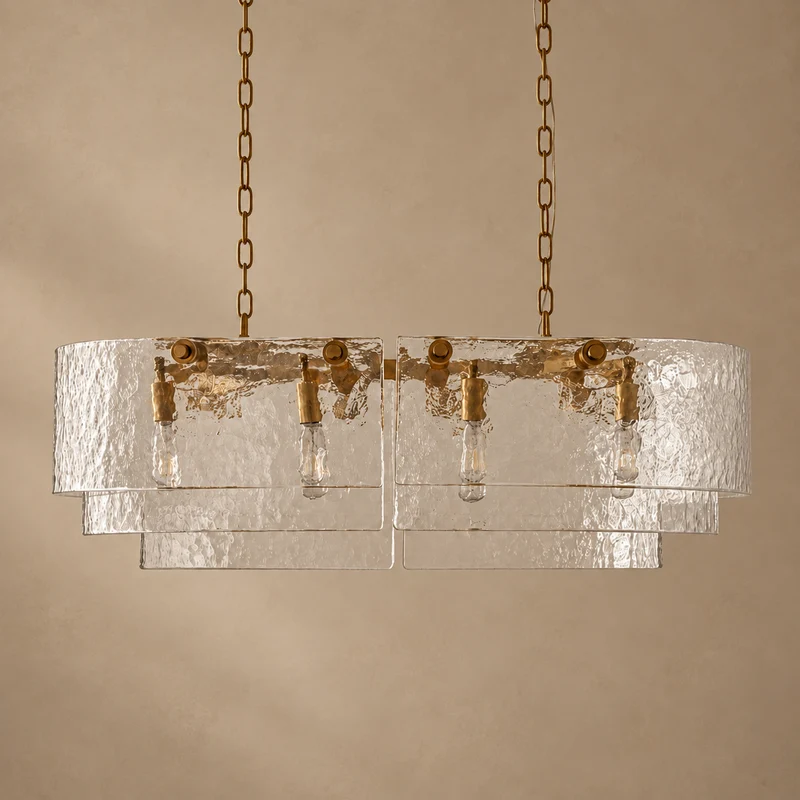 The Éclat Chandelier | Clear Glass Edition | CLND039