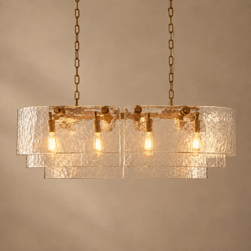 The Éclat Chandelier | Clear Glass Edition | CLND039