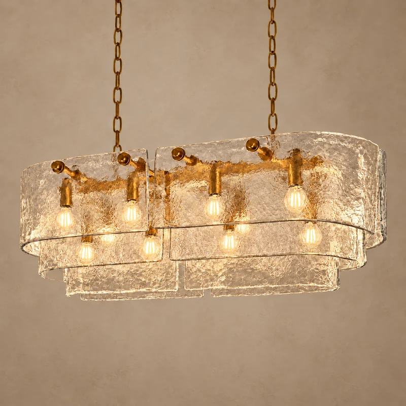 The Éclat Chandelier | Clear Glass Edition | CLND039