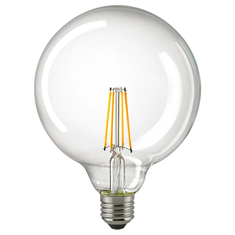 SIGOR LED Globelampe Filament 125 mm E27 klar