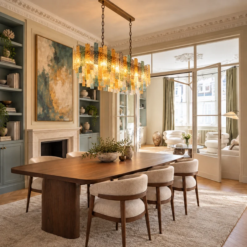 Laguna Listelli | Murano-Style Glass & Brass | CLLIST