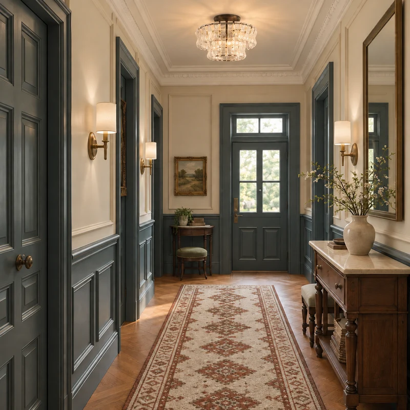 The Bellatrix Flush Mount | Curved Glass & Brass | CLND027