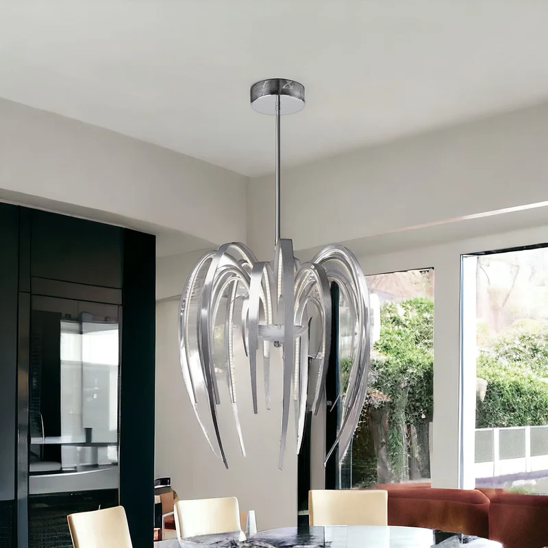 Sompex LEAVE LED Pendelleuchte Ø 66 cm – höhenverstellbar, 45W, 2800K
