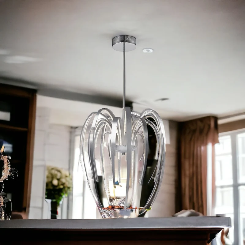 Sompex LEAVE LED Pendelleuchte Ø 66 cm – höhenverstellbar, 45W, 2800K