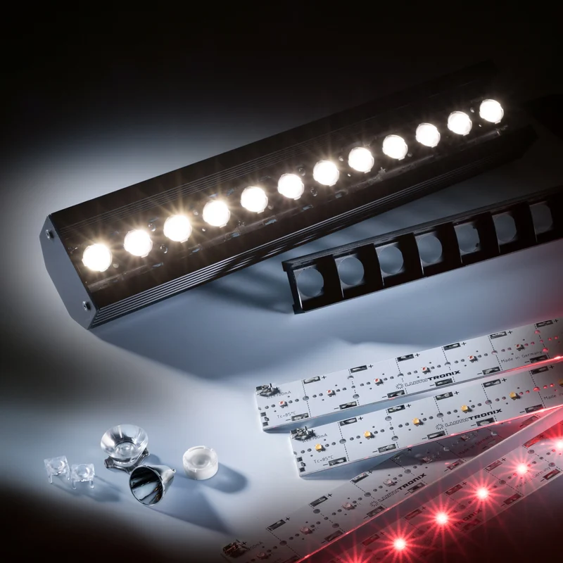 PowerBar V3 LED-Modul Aluminium 12x Osram Oslon SSL LEDs
