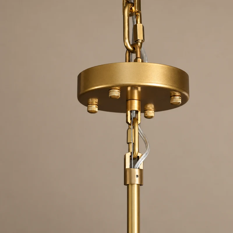 Hand-Cut Crystal Drum Chandelier | CLHUYL0251