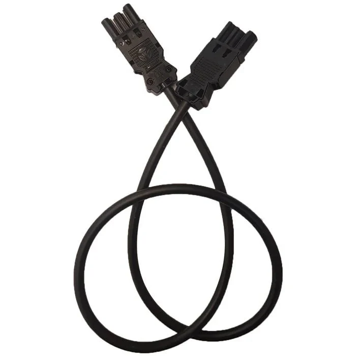 Wieland 92.232.1000.1 Stecker 1m Verlängerung GST18i3 Verbindung K1B K1S 1,5mm² – schwarz | Wieland Electric