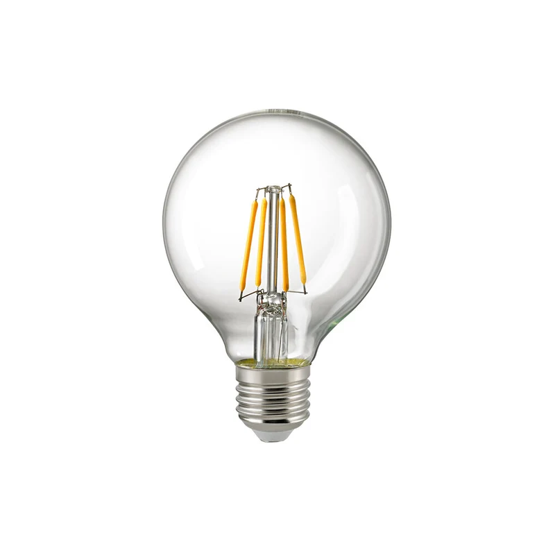 SIGOR LED Globelampe Filament 80 mm E27 klar