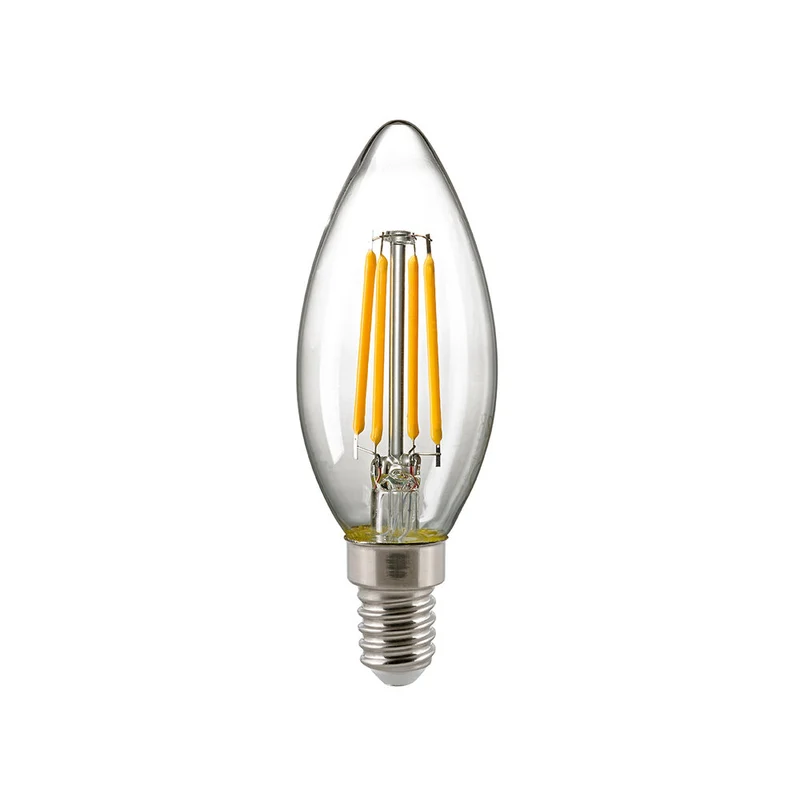 SIGOR LED Filament Kerzenlampe klar dim