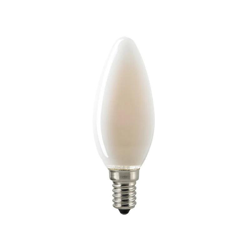 SIGOR LED Filament Kerzenlampe matt dim