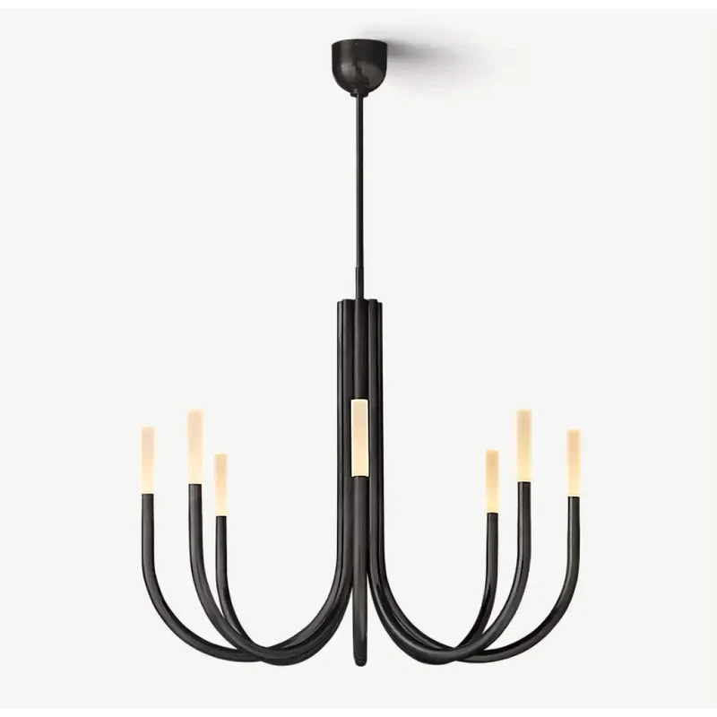 Grand Black Candelabra Chandelier | CL0287KLB