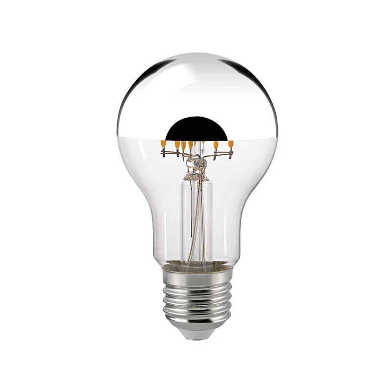 SIGOR LED Filament Kopfspiegellampe – Silber