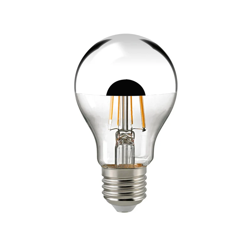 SIGOR LED Filament Kopfspiegellampe – Silber
