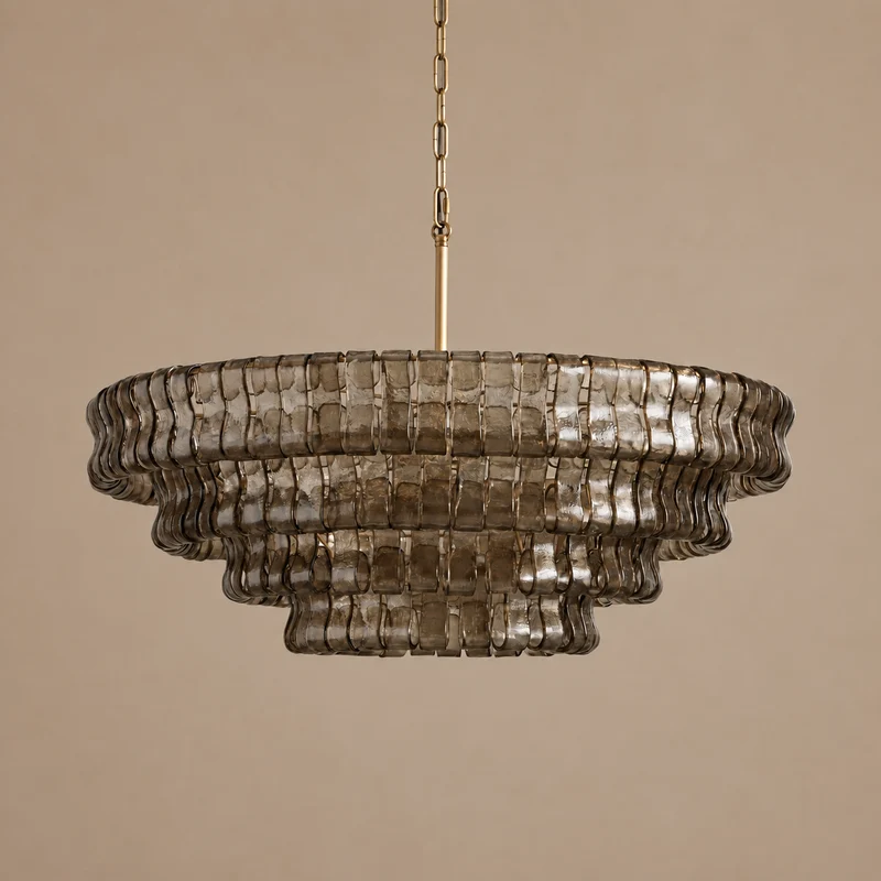 The Bellatrix Chandelier | Brass or Black | CLBLXCH