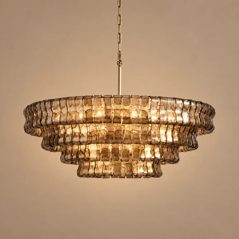 The Bellatrix Chandelier | Brass or Black | CLBLXCH