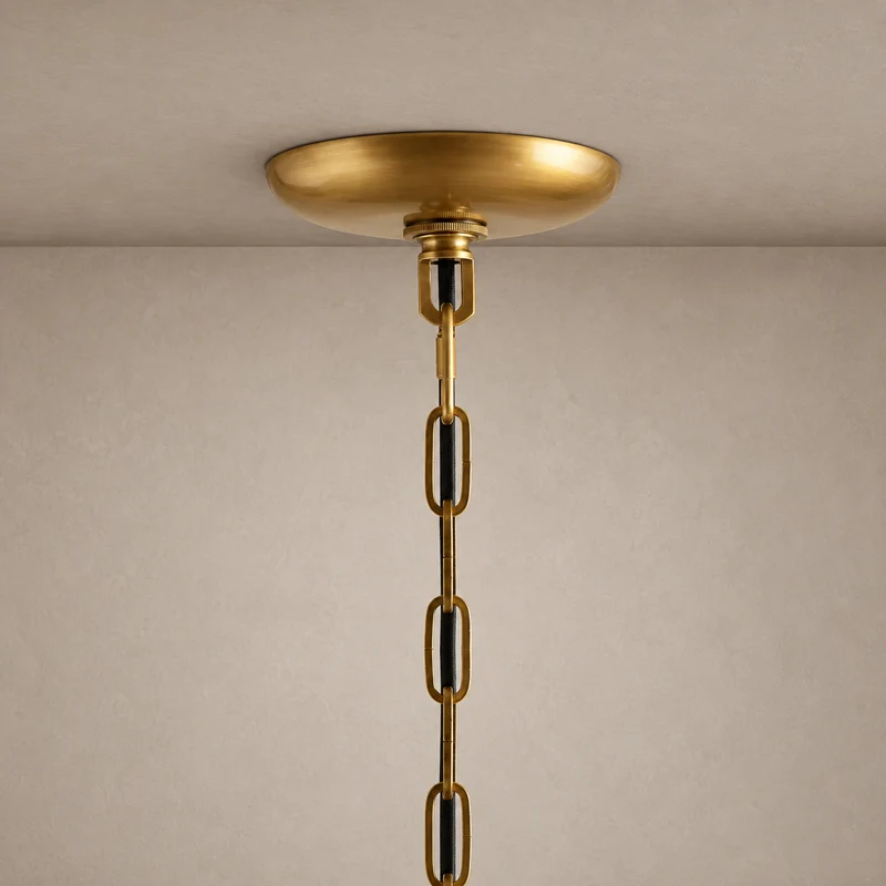 The Bellatrix Chandelier | Brass or Black | CLBLXCH