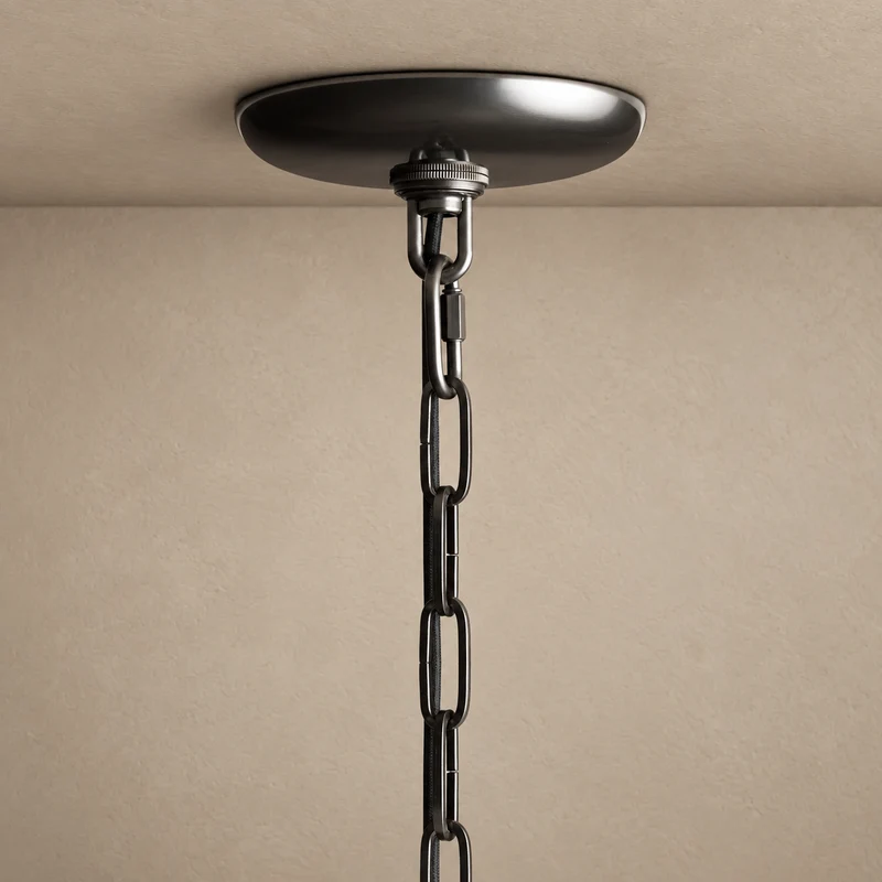 The Bellatrix Chandelier | Long-Drop Candelabra Clear Glass | CLND014