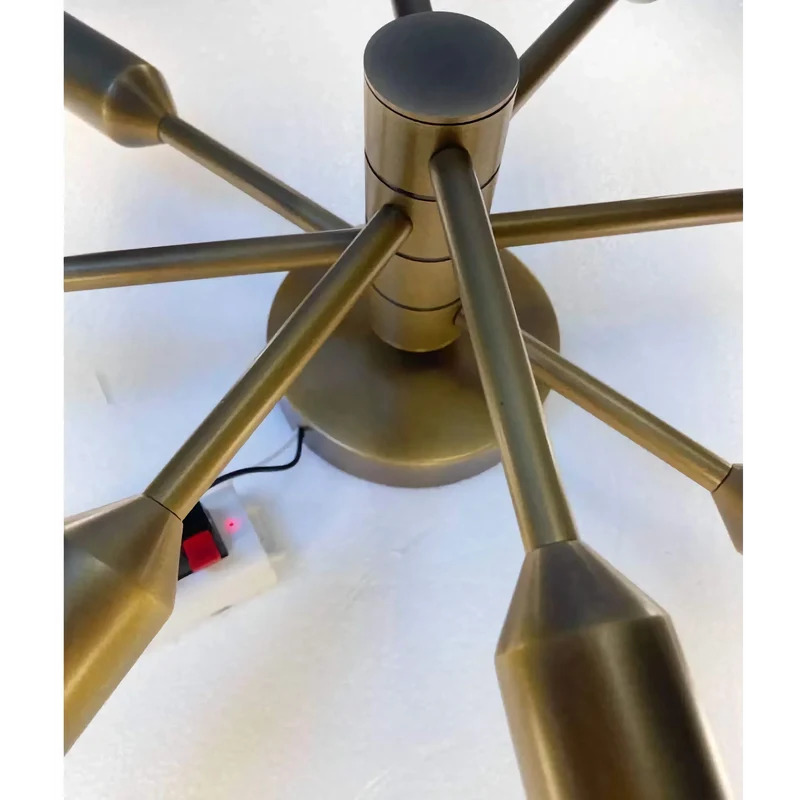Arnaud Brass Sputnik Flush Mount | CLVGY085