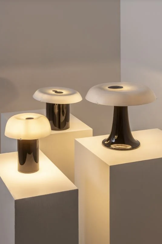 Table Lamp Celine N°3 weiß schwarz Serax