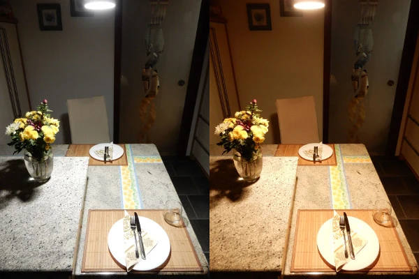LED Lampe 8 Watt E27 duolight natur-nah