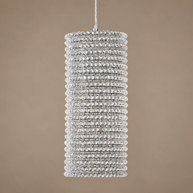 Appia Column Pendant | Clear Crystal | CLAPP-CC