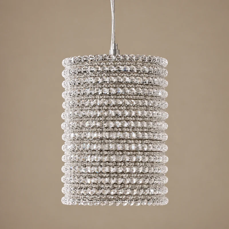 Appia Column Pendant | Clear Crystal | CLAPP-CC