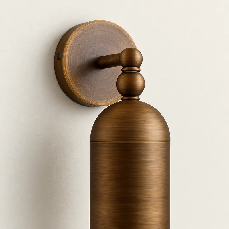 Alabaster Tube Wall Sconce | Brass | CLDXA17