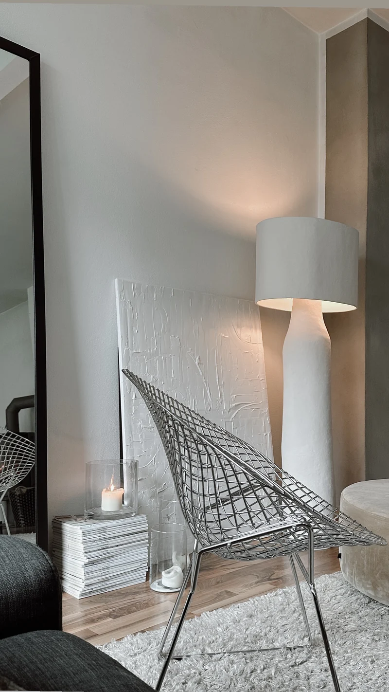 Stehlampe Earth XL 148 cm weiß Serax