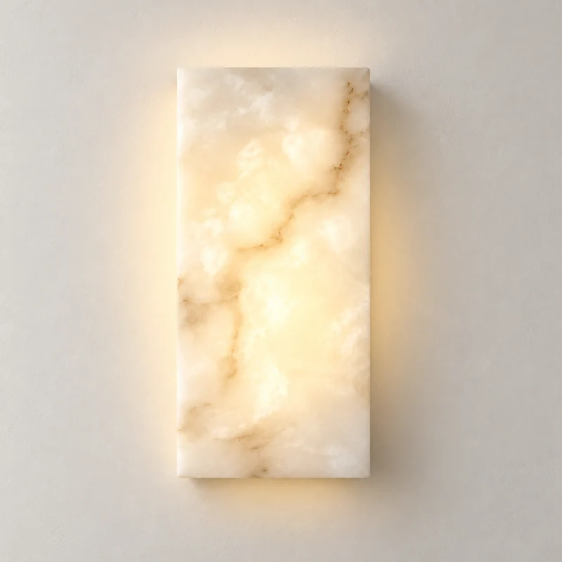 Alabaster Column Wall Lamp | IP65 | CLAW025