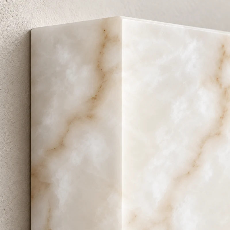Alabaster Column Wall Lamp | IP65 | CLAW025