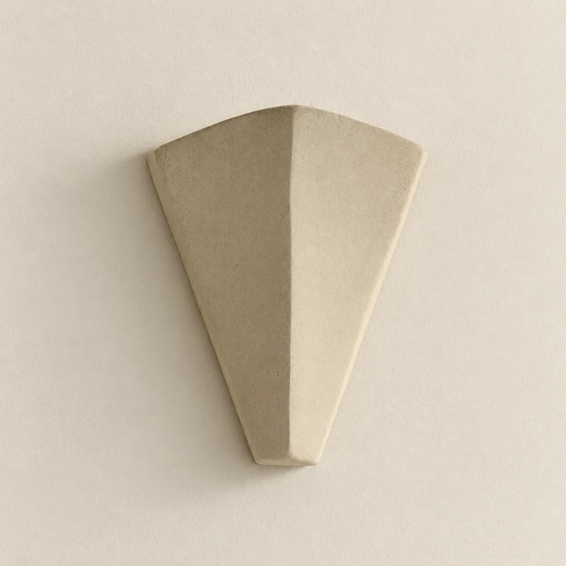 Plaster Tiered Wall Sconce | CLTOR026