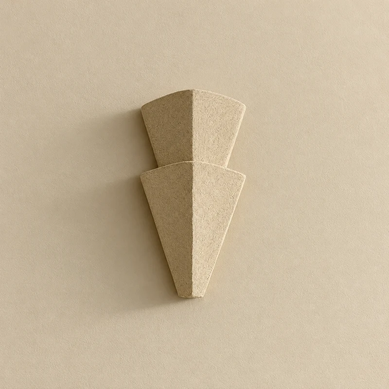 Plaster Tiered Wall Sconce | CLTOR026